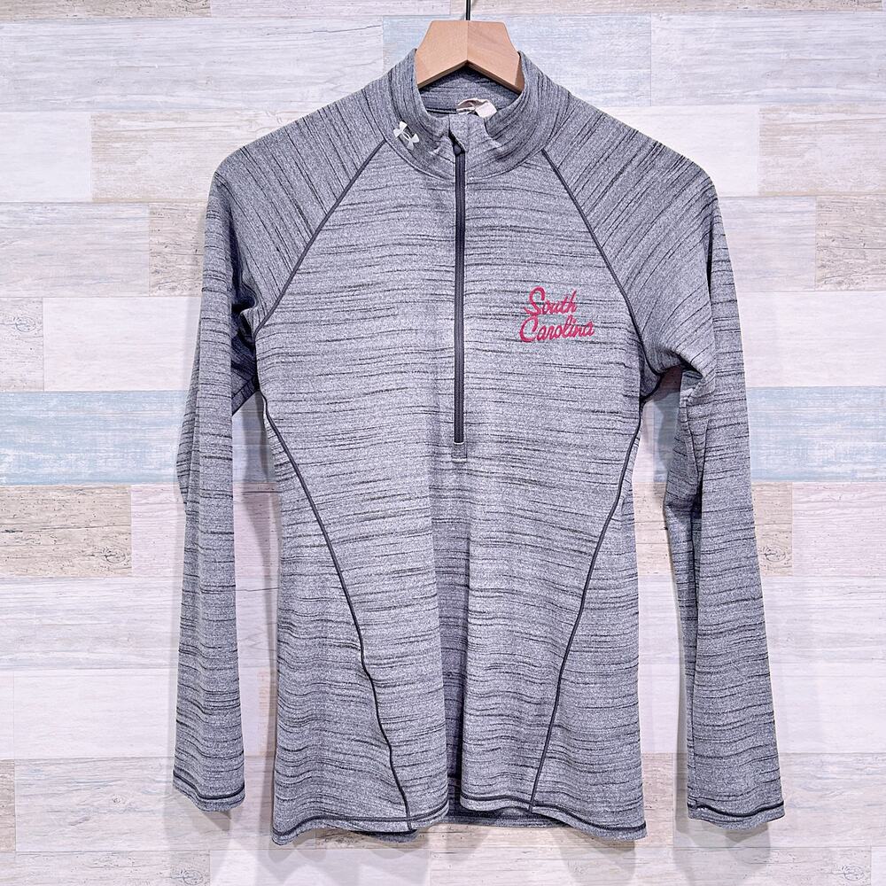 South Carolina Gamecocks Under Armour 1/4 Zip Tech Pullover Raglan Womens Small